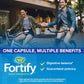 Nature's Way Fortify Daily Probiotic and Enzymes, Digestive Health Complete Targeted Care for Men and Women, 30 Vegan Capsules