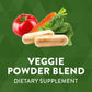Nature's Way Garden Veggies - Nutrient-Rich Veggie Blend in Convenient Capsules - 60 Count