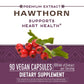 Nature's Way Hawthorn Capsules - 300mg Extract, 90 Vcaps