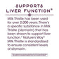 Nature's Way Milk Thistle, Premium Blend, 80% Silymarin per serving, Non-GMO, 120 Capsules