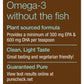 Nature's Way NutraVege Plant Based Omega-3 Extra Strength, Eye, Heart, and Brain Health, Cranberry-Orange Flavored Liquid, 6.8 oz
