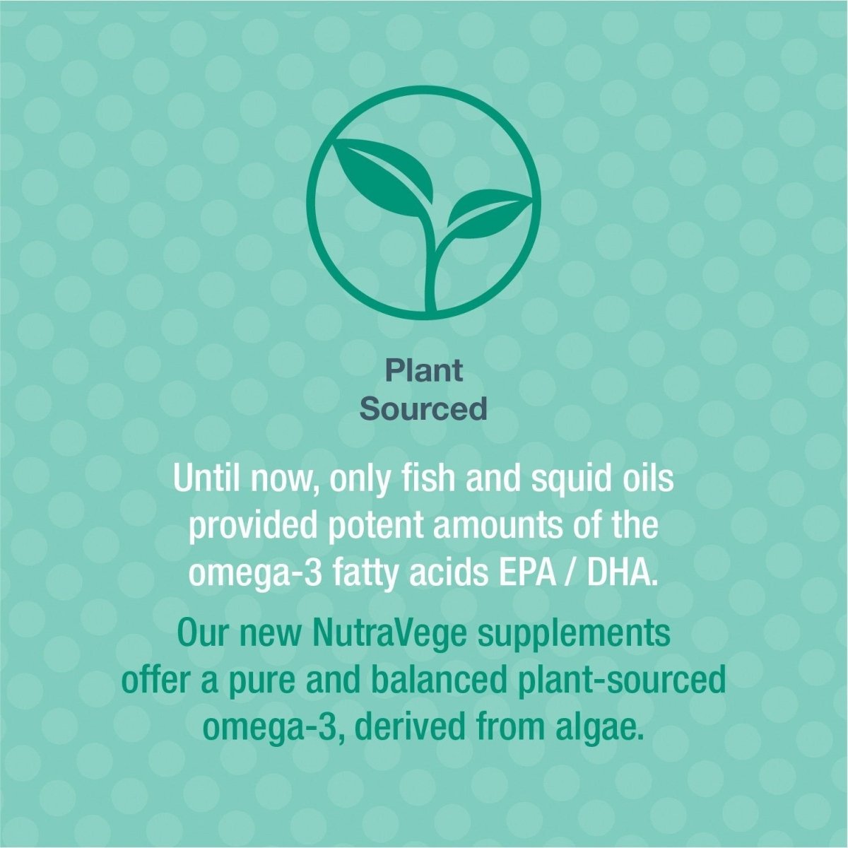 Nature's Way NutraVege Plant Based Omega-3, Heart Health and Eye and Brain Function, 30 Vegan Softgels
