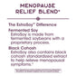 Nature's Way Premium Blend EstroSoy Menopause Relief Blend - Black Cohosh Extract and Fermented Soy - 60 VegCaps