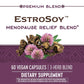 Nature's Way Premium Blend EstroSoy Menopause Relief Blend - Black Cohosh Extract and Fermented Soy - 60 VegCaps