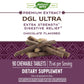 Nature's Way Premium Extract DGL Ultra 75 mg per serving 90 Chewables German Chocolate Flavor