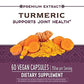 Nature's Way Premium Extract Turmeric Max Potency Standardized to 95% Curcuminoids 750 mg per serving 60 VCaps