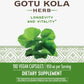 Nature's Way Premium Herbal Gotu Kola Herb 950 mg per serving 180 VCaps