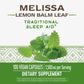 Nature's Way Premium Herbal Melissa Lemon Balm Leaf, 1,500 mg per serving, 100 VCaps