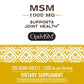 Nature's Way Premium Quality MSM 1000 mg Pure OptiMSM 200 Count