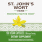 Nature's Way Premium St. John's Wort Herb, Promotes Positive Outlook, 700 mg per serving, 100 Vegan Capsules
