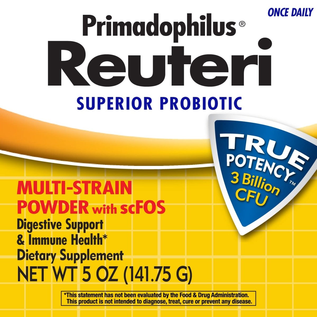Nature's Way Primadophilus Reuteri Probiotic, Supports Digestive & Immune Health, 3 Billion Live Cultures, 5 Oz.