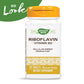 Nature's Way Riboflavin Vitamin B2 Supports Cellular Energy 30 Tablets