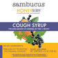 Nature's Way Sambucus HoneyBerry Cough Syrup with Black Elderberry Extract & Organic Honey, Immune Support, 4 Fl. Oz