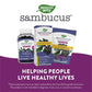 Nature's Way Sambucus Immune Elderberry Syrup - Powerful Immune Support with Vitamin C, Echinacea, and Zinc 8 oz