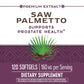 Nature's Way Saw Palmetto Standardized Extract Prostate Health, 160 mg per serving, 120 Softgels