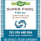 Nature's Way Super Fisol Enteric-Coated Fish Oil for Targeted Release, 70% EPA/DHA, 180 Softgels