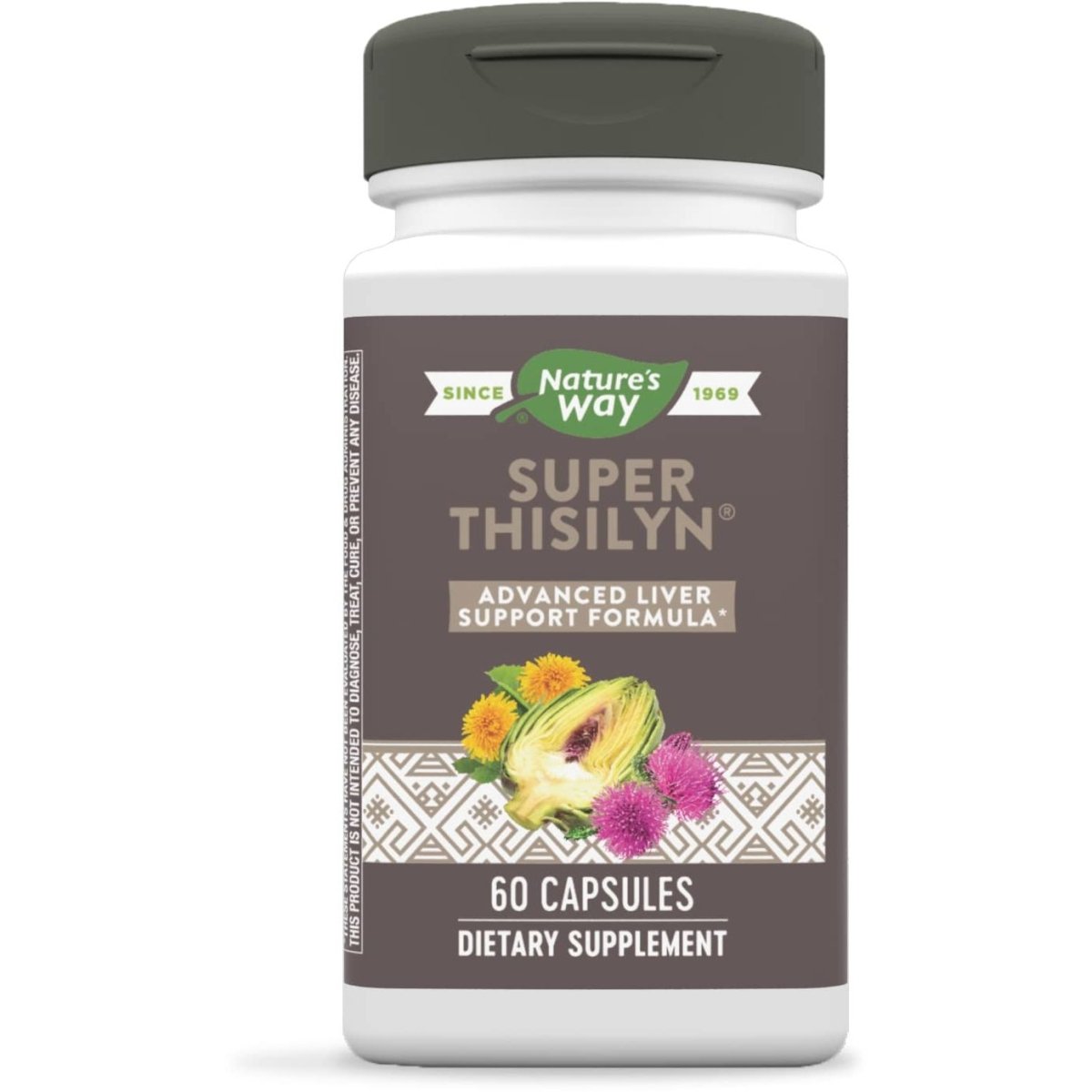Nature's Way Super Thisilyn Advanced Liver Support Formula, Liver Function Support, 60 Capsules