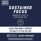 Nature's Way Sustained Focus, Improved Focus and Concentration, 60 Capsules