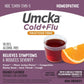 Nature's Way Umcka Cold+Flu Syrup, Fever, Sore Throat, Cough, and Congestion Relief, Orange Flavored, 4 Fl. Oz.