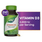 Nature's Way Vitamin D3 Extra Strength 240 Softgels