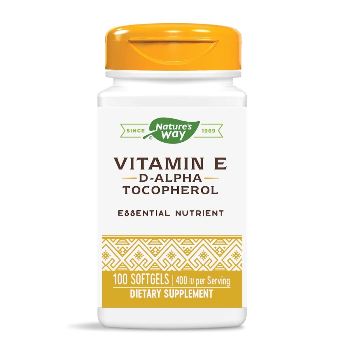 Nature's Way Vitamin E D-Alpha Tocopherol 100 SG