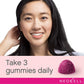 NeoCell Beauty Shield Collagen Gummies with Astaxanthin and Vitamin C For Skin Health, Blackberry Lemon, Gummies, 60 Count, 1 Bottle