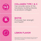NeoCell Hair, Skin and Nails Beauty Builder With Collagen, Biotin and Vitamin C, Includes Antioxidants, Gummy, Lemon, 60 Count, 1 Bottle