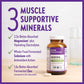 New Chapter Magnesium-Selenium-Zinc Supplement for Active Bodies, Bounce Back After Exercise with Muscle Support Minerals + Hydrating Electrolytes, 325 mg Magnesium in One-Daily Tablet, 30 Count