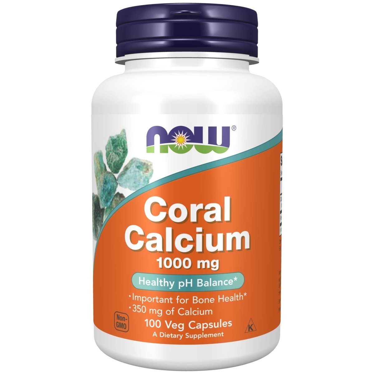 Now Foods Coral Calcium 1000 mg 100 Vcaps - 1273