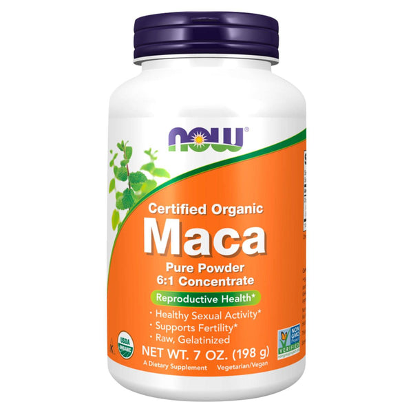 Now Foods Maca Pure Powder Organic 7oz - 5035