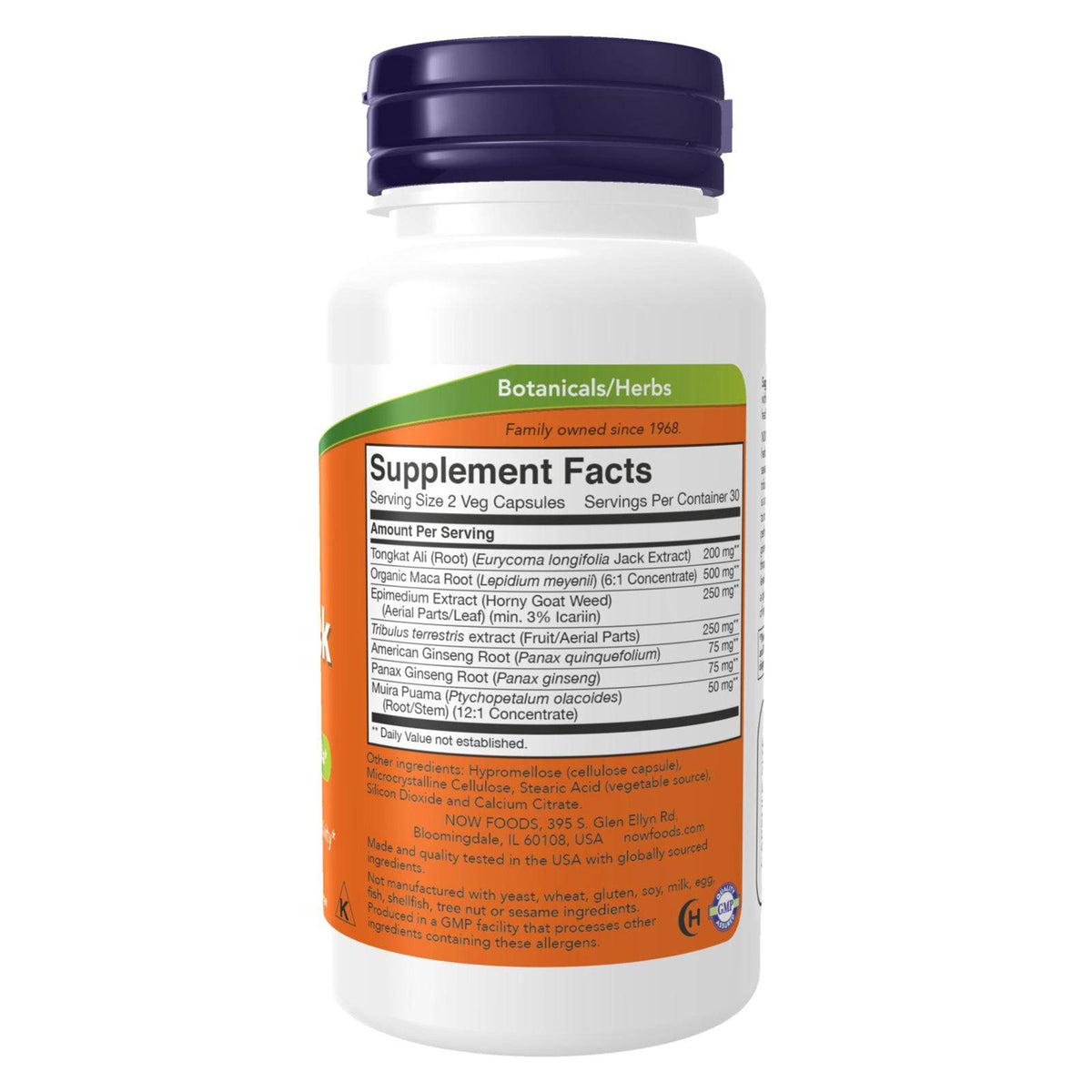 Now Foods TestoJack 200 Extra Strength 60 Vcaps - 2198