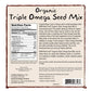 Now Real Food Triple Omega Seed Mix Organic 12oz - 6323