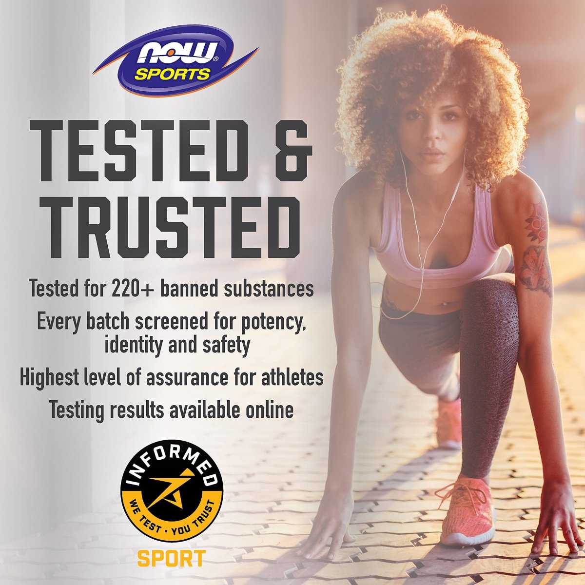 Now Sports Pea Protein Pure Unflavored Powder 12 oz - 2132