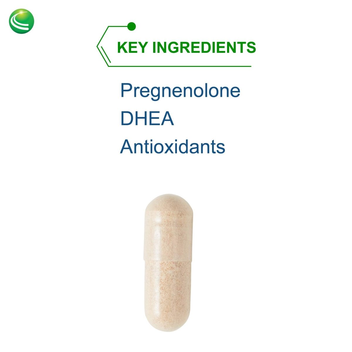 Nutra BioGenesis - Adrenal Support Plus - Pregnenolone, DHEA, Herbs & Micronutrients to Help Support Adrenal Function - 60 Capsules