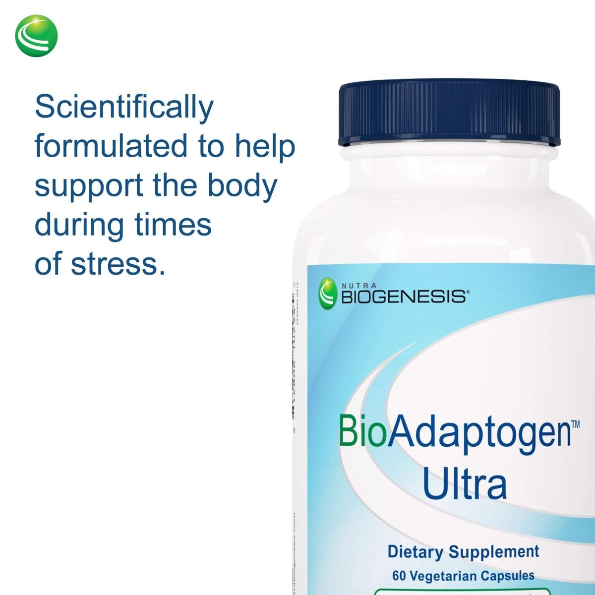 Nutra BioGenesis BioAdaptogen Ultra 60 Capsules PN