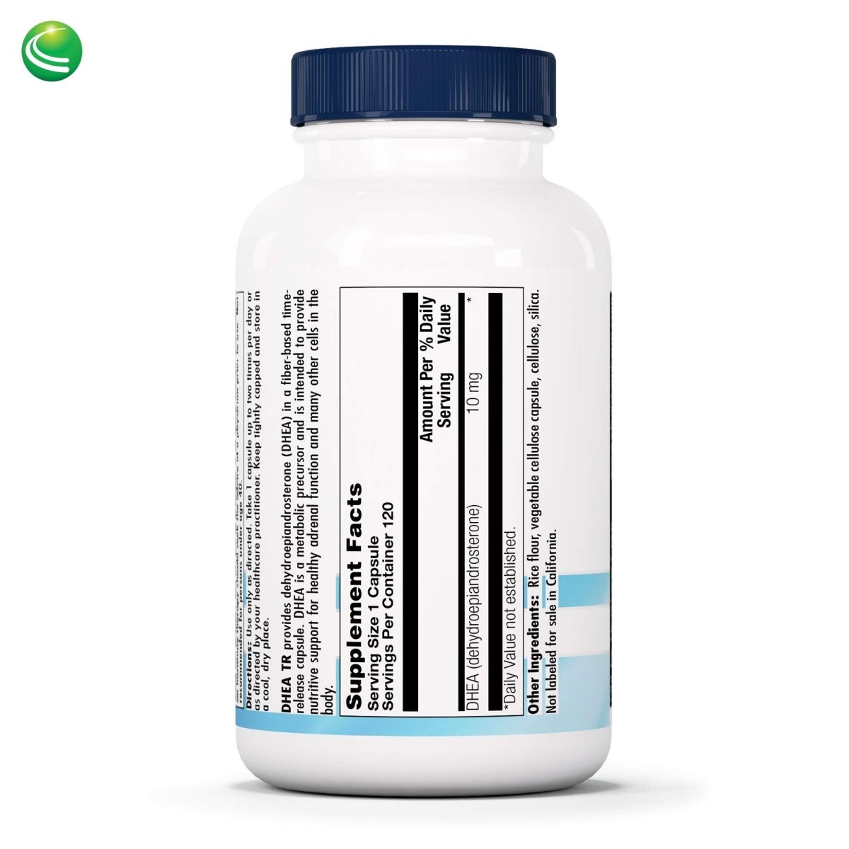 Nutra BioGenesis - DHEA TR - - 10 mg, 120 Capsules
