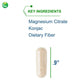Nutra BioGenesis BioLax -Magnesium Citrate, Konjac, and Dietary Fiber to Help Support Digestive Health, Elimination & Cleansing - Gluten Free, Vegan, Non-GMO - 120 Capsules