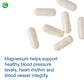 Nutra BioGenesis - Tri-Magnesium - Three Forms of Magnesium to Help Support Heart Health, Balanced Bone Density and Muscle Relaxation - 120 Capsules