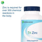 Nutra BioGenesis Tri Zinc - Digestion and Immune Health Support - 90 Capsules