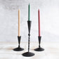 Wrought Iron Blacksmith Taper & Pillar Holders