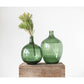 Vintage-Inspired Green Glass Bottle