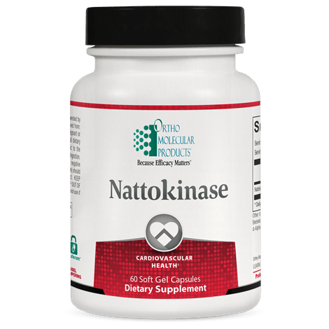 Ortho Molecular Nattokinase 120 Softgels
