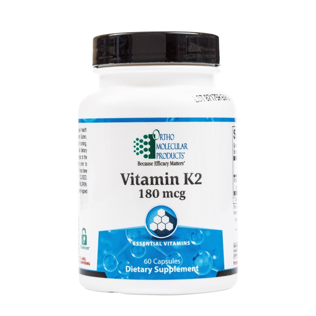 Ortho Molecular Vitamin K2 180 mcg 60 Vcaps