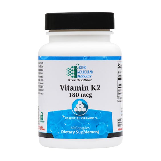 Ortho Molecular Vitamin K2 180 mcg 60 Vcaps