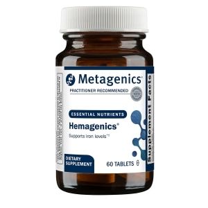 Metagenics Hemagenics Iron Supplement - 60 Count