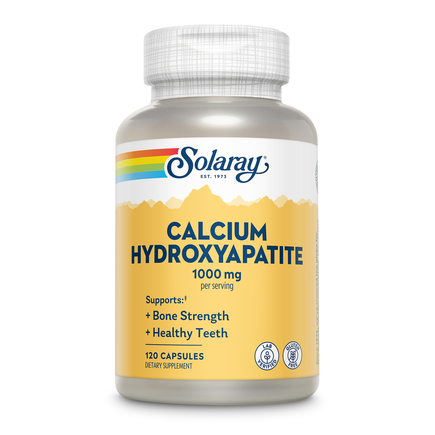 Solaray Calcium Hydroxyapatite 1000mg 120 Caps
