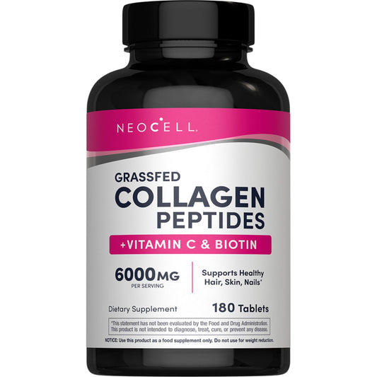 NeoCell Super Collagen With Vitamin C and Biotin, Skin, Hair and Nails Supplement, Includes Antioxidants, Tablet, 270 Count, 1 Bottle