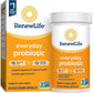 Renew Life Adult Probiotics, 15 Billion CFU Guaranteed, Everyday Probiotic Supplement for Digestive & Immune Health, Shelf Stable, Gluten Dairy & Soy Free, 60 Capsules