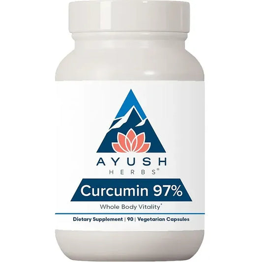 Ayush Herbs Curcumin 97 90 Capsules - 2 Pack