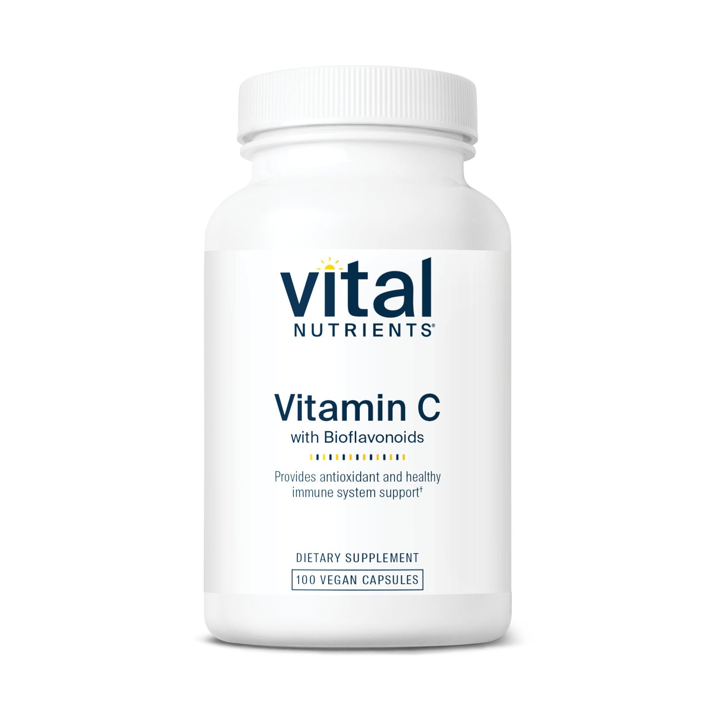 Vital Nutrients Vitamin C With Bioflavonoids 220 Capsules